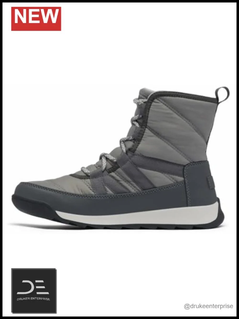 Women's Waterproof Snow Boots Lightweight Winter Lace Up Ankle Boots 200g